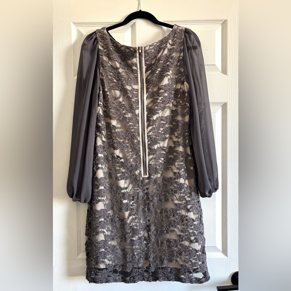 Eliza J Gray Dress - Picture 2 of 4